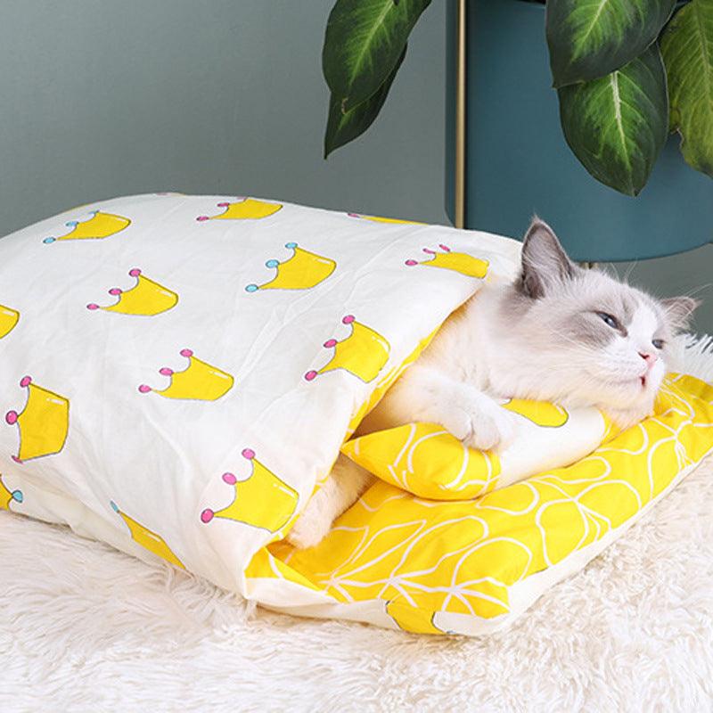 Cozy Cave Cat Bed