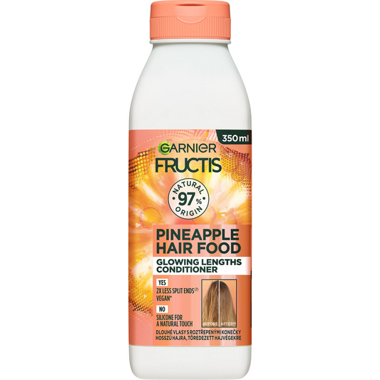 GARNIER Fructis Hair Food Pineapple Conditioner 350 ml (3600542522809)