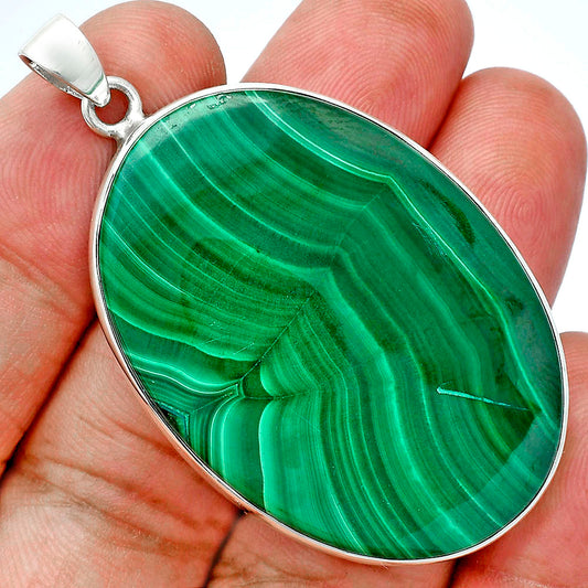 Premium Quality Malachite Eye - Congo Pendant P-1001 41-EP10299