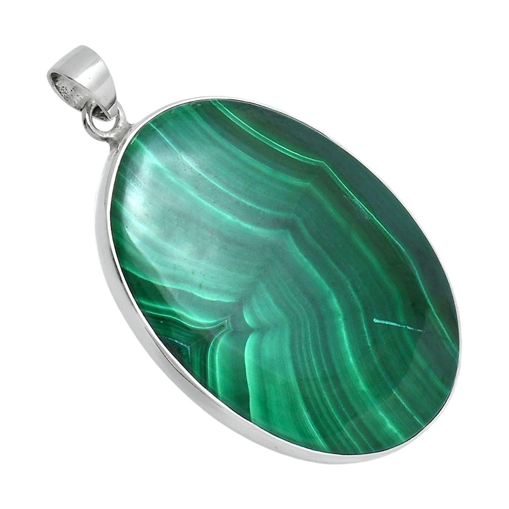 Premium Quality Malachite Eye - Congo Pendant P-1001 41-EP10299