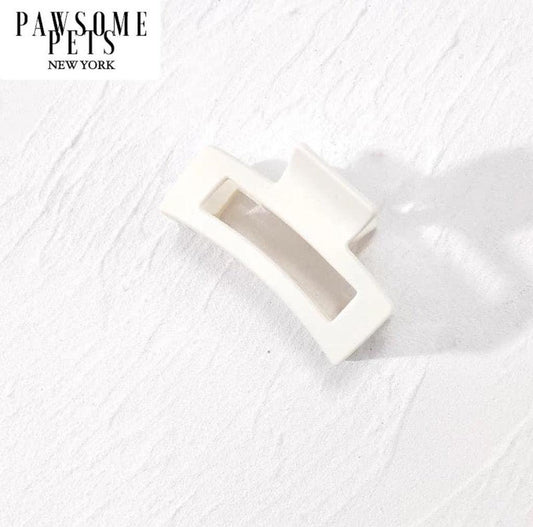 HAIR CLAWS - WHITE