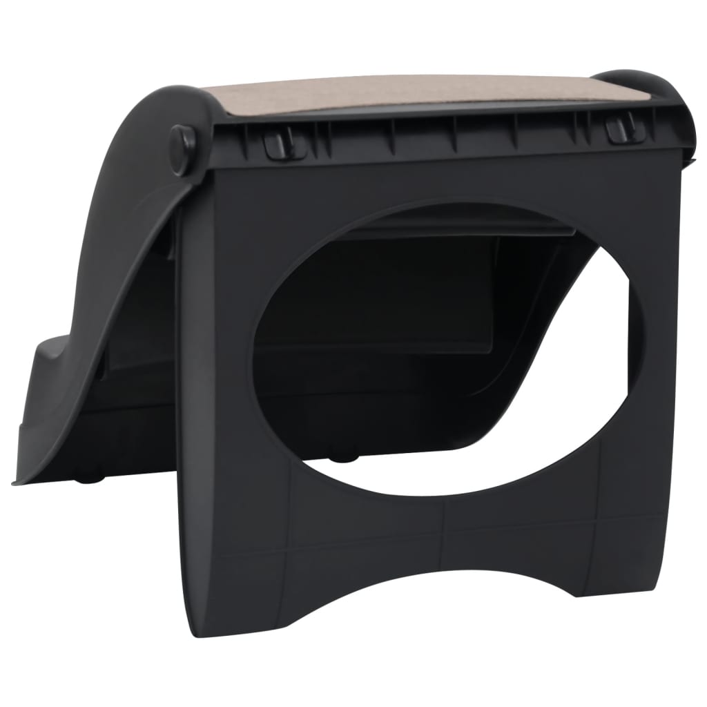 vidaXL Dog Stairs Foldable Dog Ramp Pet Stairs for High Bed Couch Car