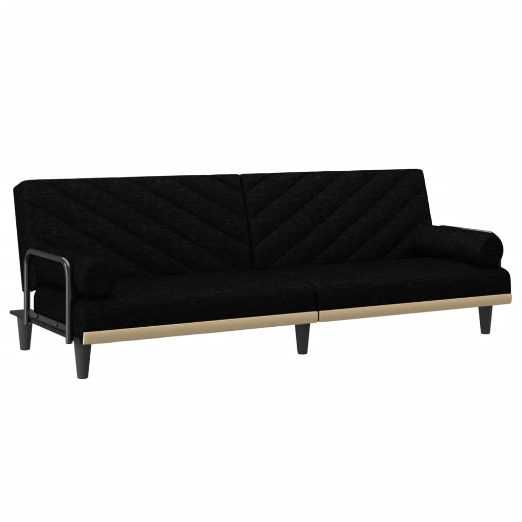 vidaXL Sleeper Sofa with Armrests Sofa Couch Recliner Chair Loveseat Fabric