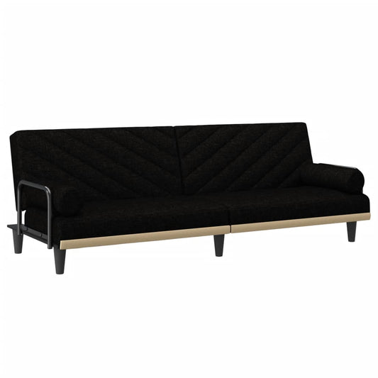 vidaXL Sleeper Sofa with Armrests Sofa Couch Recliner Chair Loveseat Fabric