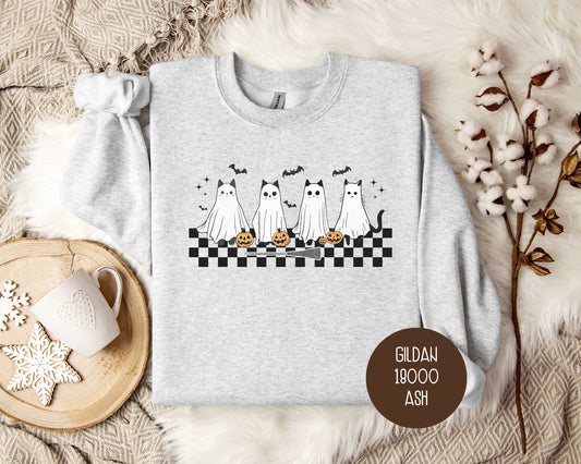 Ghost Halloween Sweatshirt