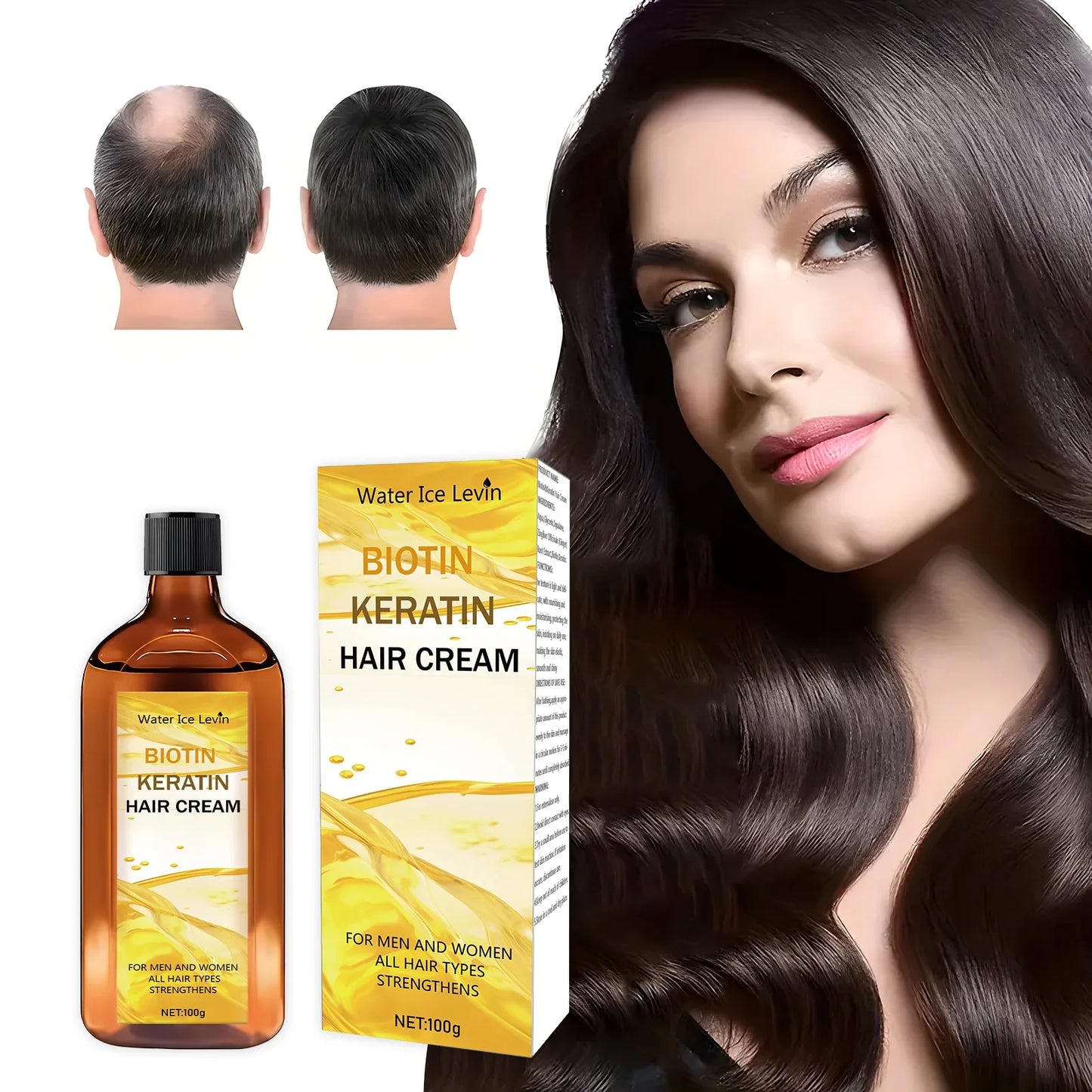 Biotin Keratin Hair Conditioner for Dry Frizz