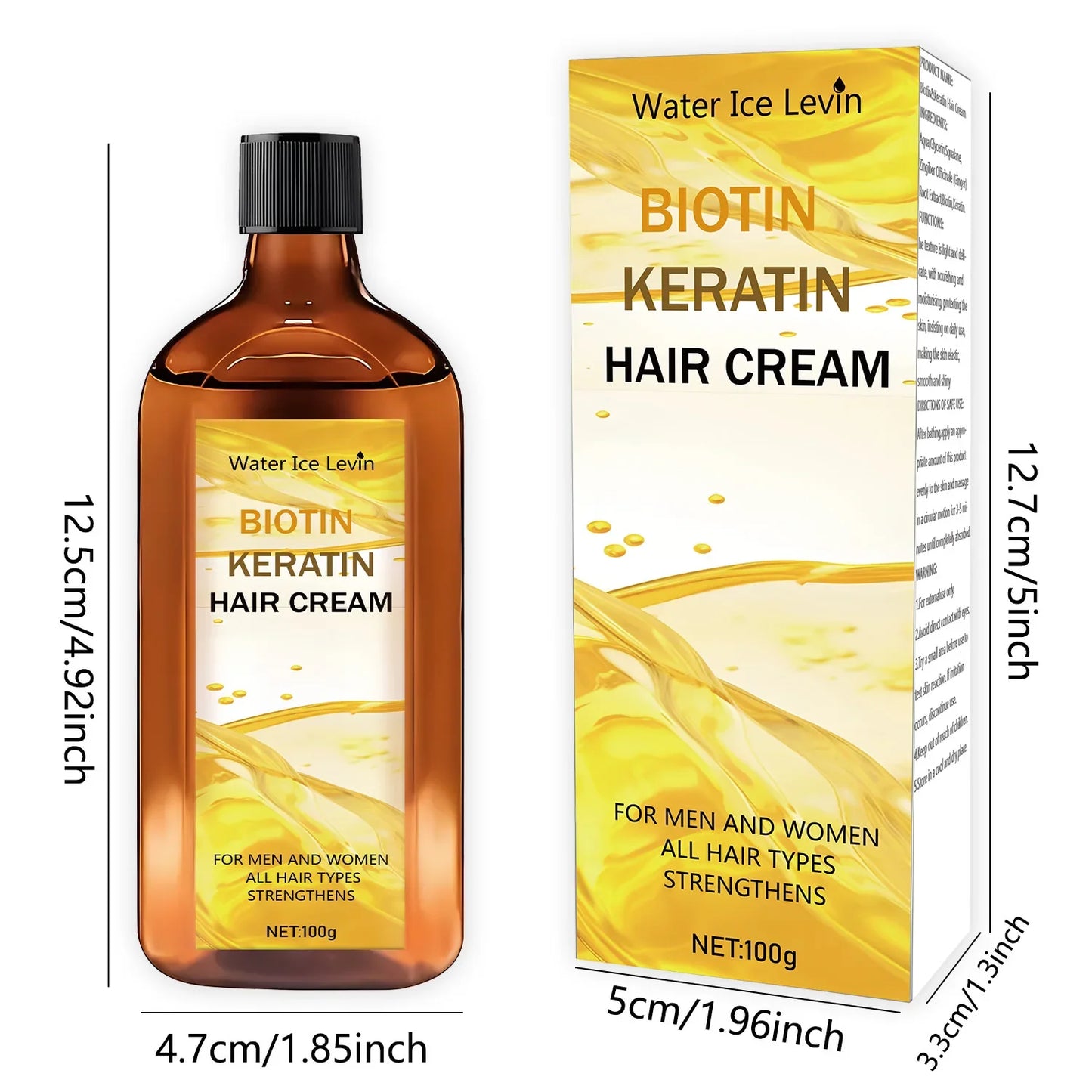 Biotin Keratin Hair Conditioner for Dry Frizz