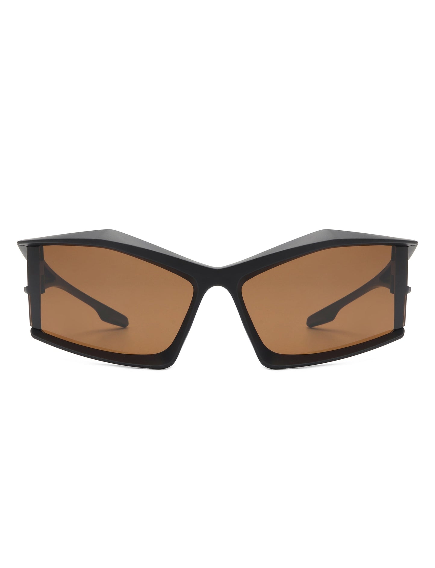 Halo - Futuristic Geometric Rectangle Fashion Sunglasses-3
