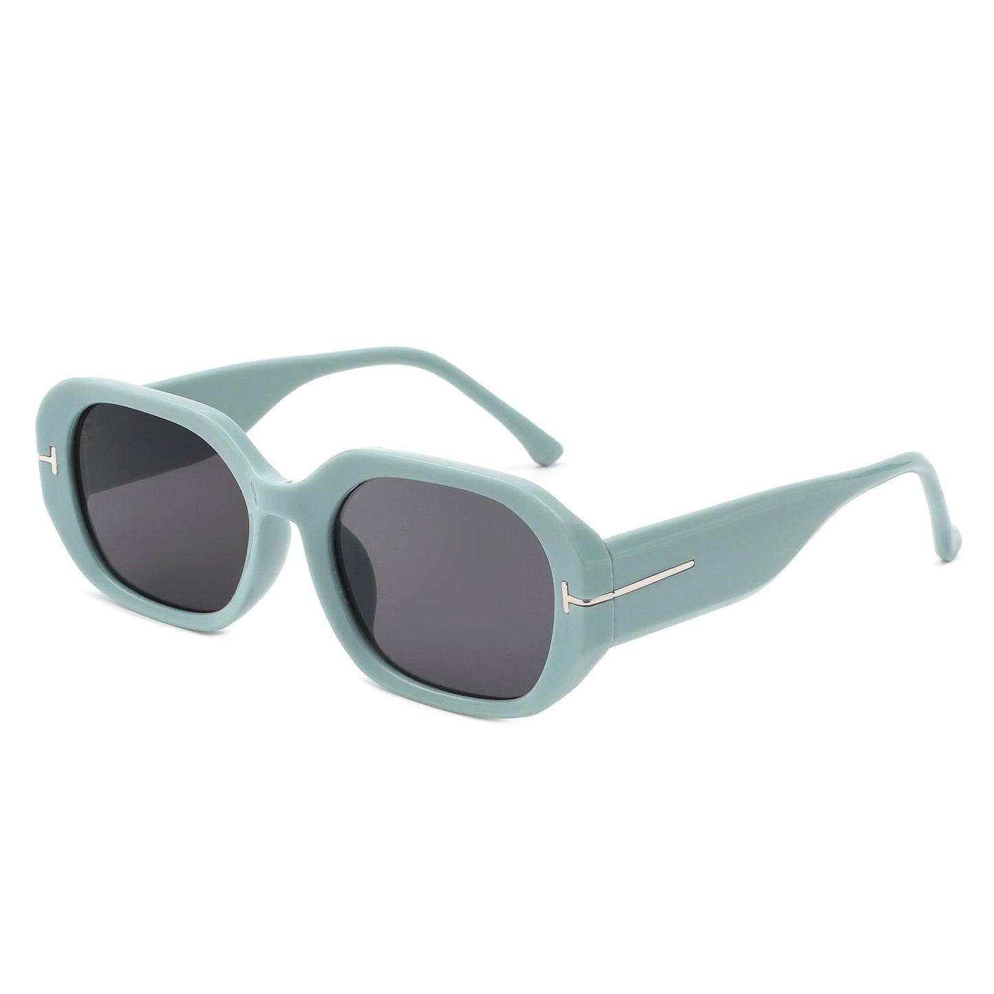 Nexis - Geometric Square Thick Frame Fashion Sunglasses-6