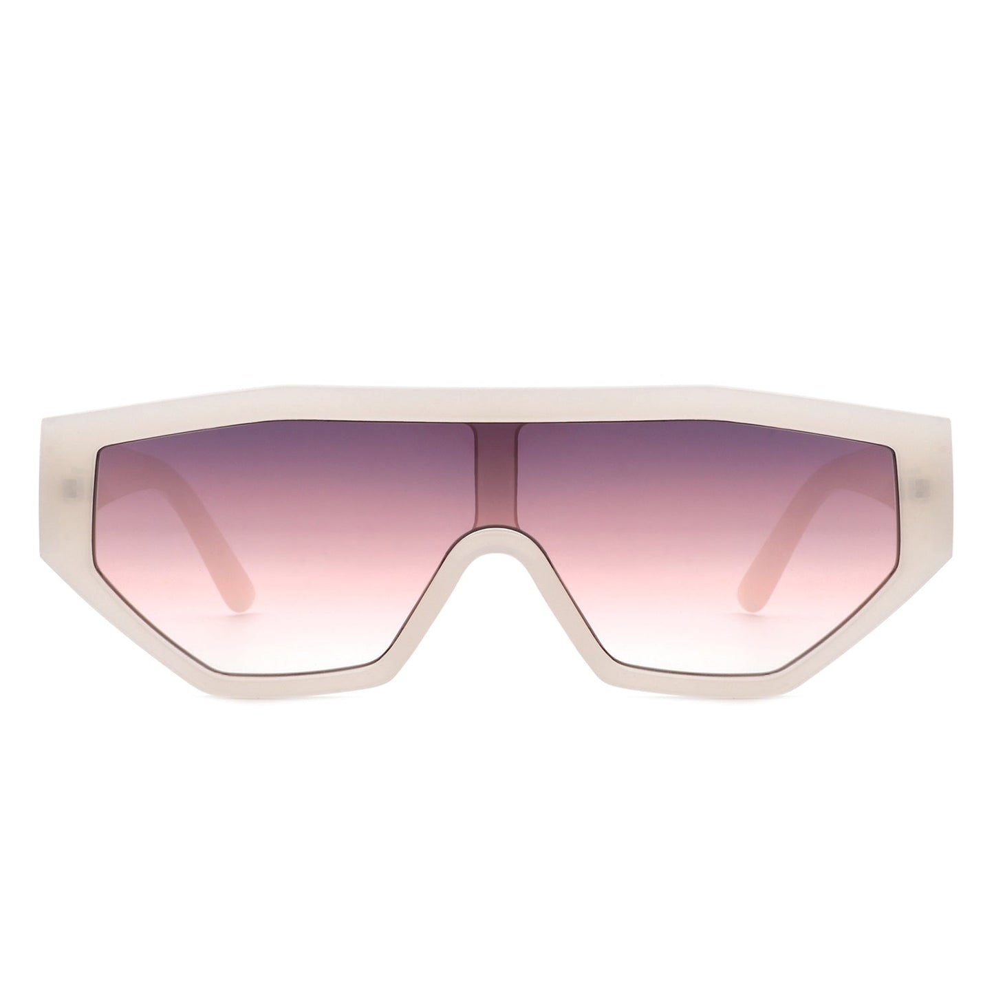 Firelily - Geometric Square Futuristic Fashion Sunglasses