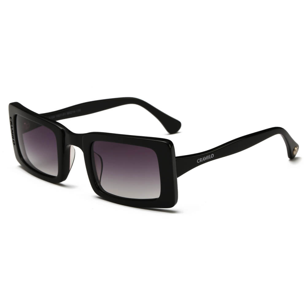 DAYTON | Unique Futuristic Unisex Postmodern Rectangle Square Sunglasses-0