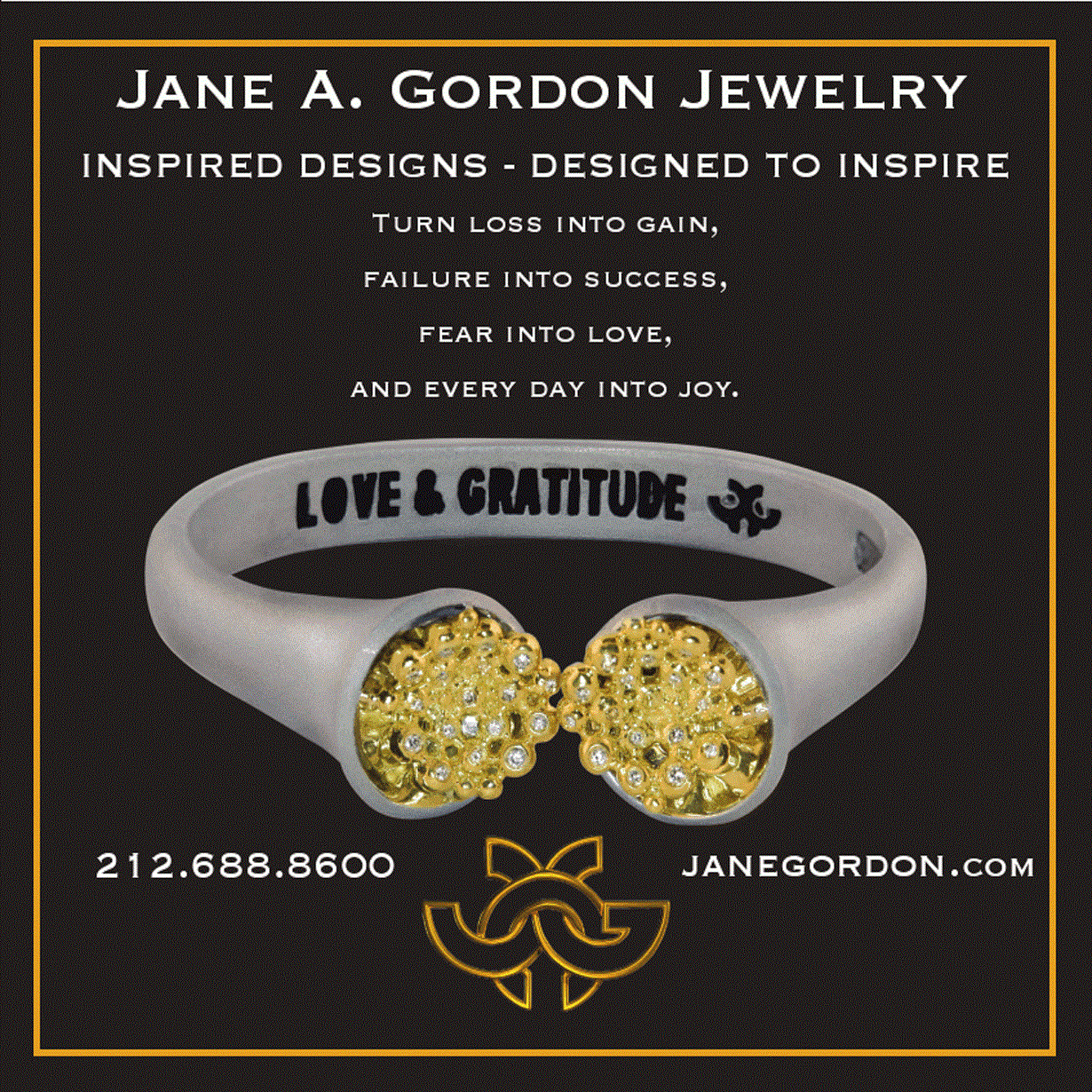Bowl of Overflowing Diamonds Bracelet. Sterling cuff with 18K gold dots of diamonds