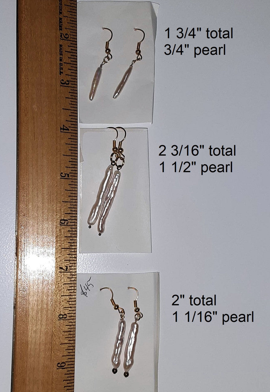 Icicle Pearl Earrings-3