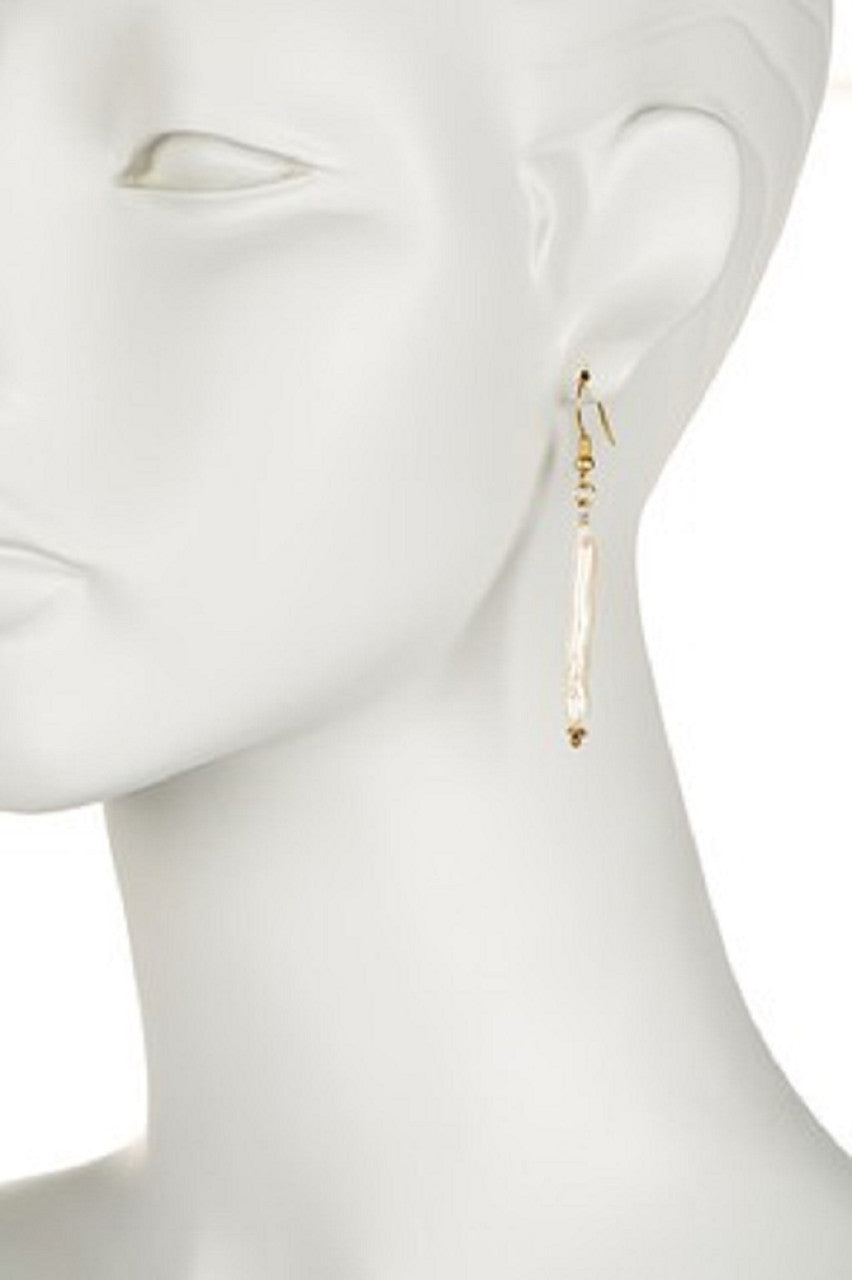 Icicle Pearl Earrings-2