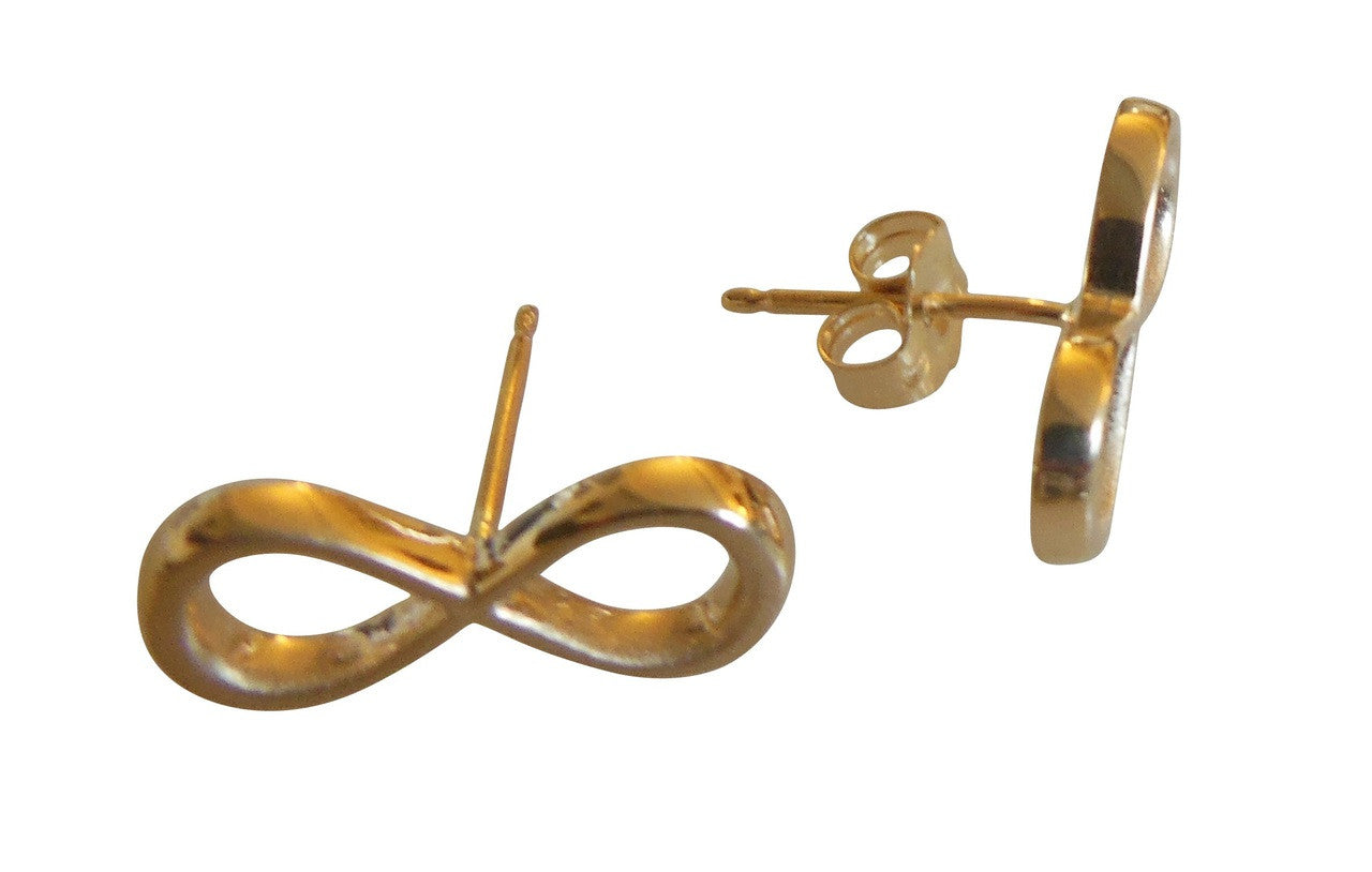 Infinity Earrings- 18K gold. Infinite live, love, imagination, possibilities!-4