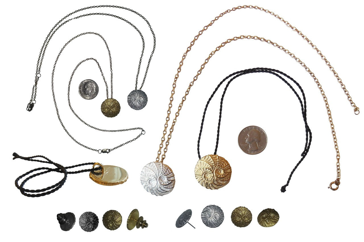 Koru Large Pendant/Necklace: Sterling Silver. i3f = Imagine Inspire Innovate Foundation-15