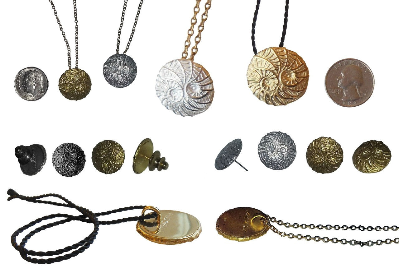 Koru Large Pendant/Necklace: Sterling Silver. i3f = Imagine Inspire Innovate Foundation-7