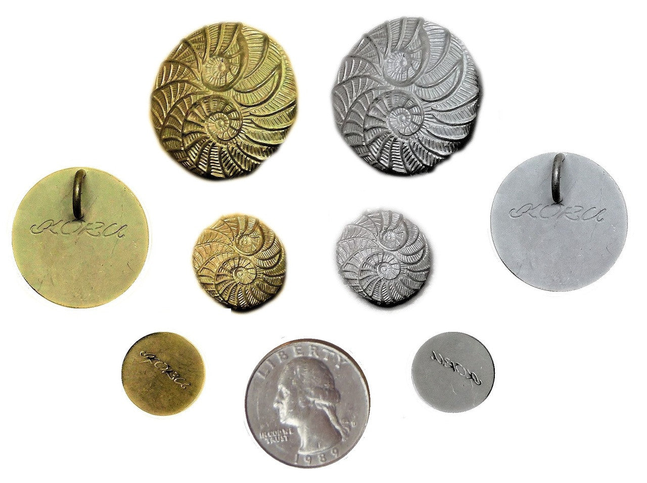 Koru Large Pendant/Necklace: Sterling Silver. i3f = Imagine Inspire Innovate Foundation-6