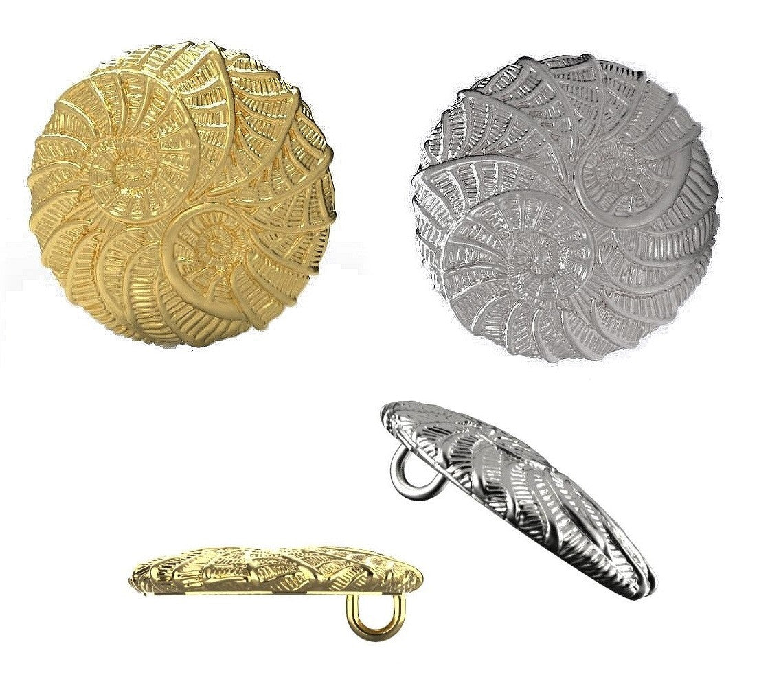 Koru Large Pendant/Necklace: Sterling Silver. i3f = Imagine Inspire Innovate Foundation-3