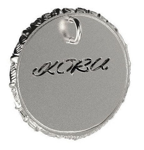 Koru Large Pendant/Necklace: Sterling Silver. i3f = Imagine Inspire Innovate Foundation-28