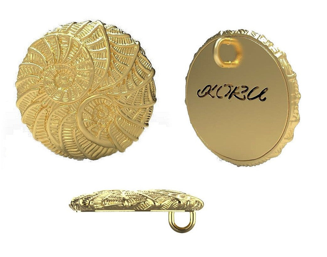 Koru Large Pendant/Necklace: Sterling Silver. i3f = Imagine Inspire Innovate Foundation-21