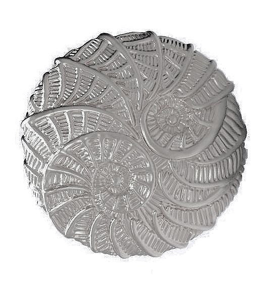 Koru Large Pendant/Necklace: Sterling Silver. i3f = Imagine Inspire Innovate Foundation-23