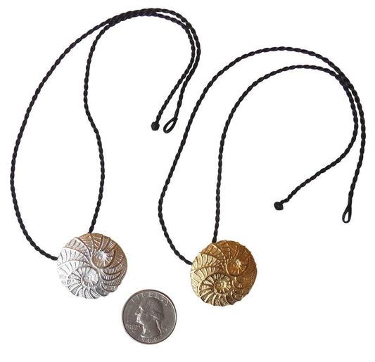 Koru Large Pendant/Necklace: Sterling Silver. i3f = Imagine Inspire Innovate Foundation-30