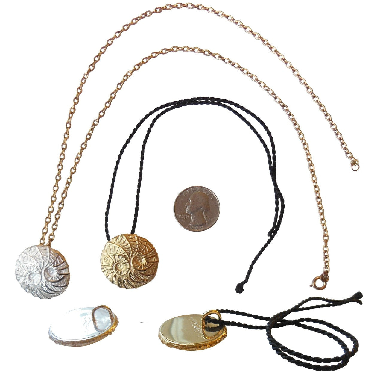 Koru Large Pendant/Necklace: Sterling Silver. i3f = Imagine Inspire Innovate Foundation-13