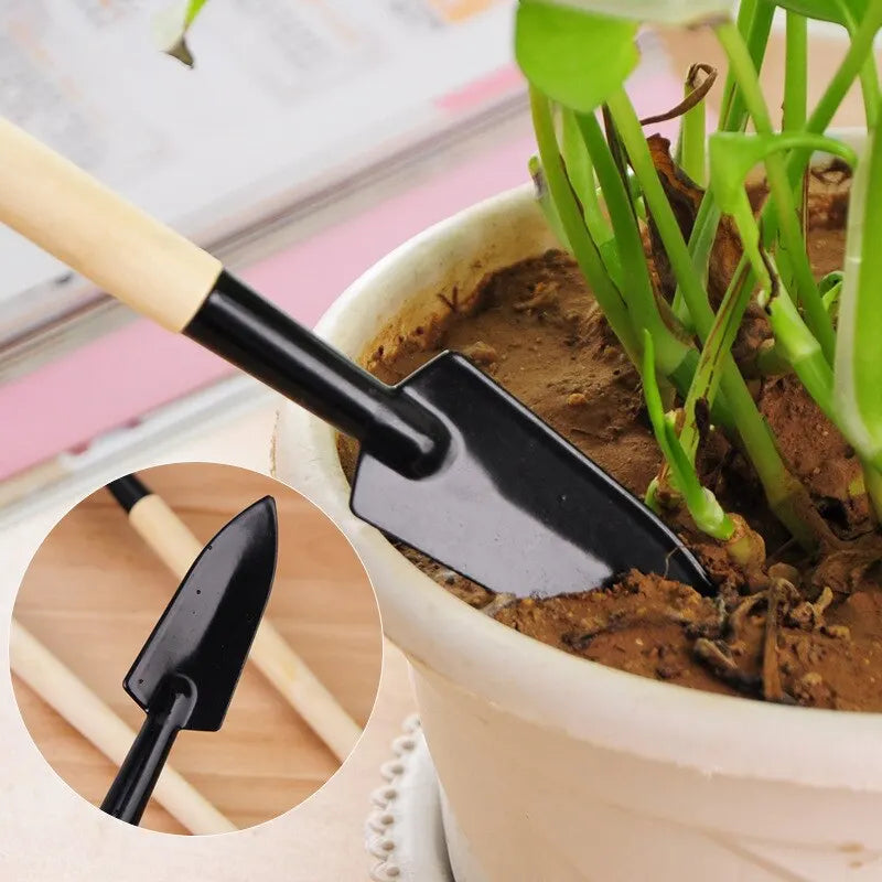 Mini Garden Tools Three-Piece Set