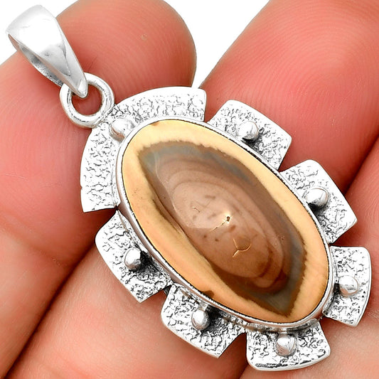 Natural Imperial Jasper - Mexico Pendant P-1485 SDP133081