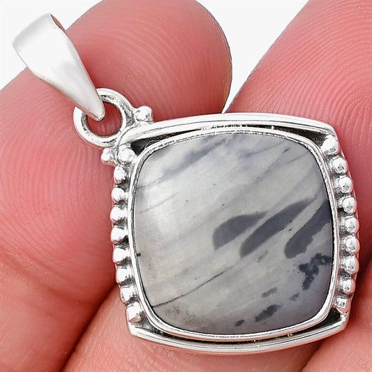 Natural Picasso Jasper Pendant P-1326 SDP141712