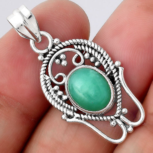 Natural Chrysoprase - Australia Pendant P-1681 SDP155032