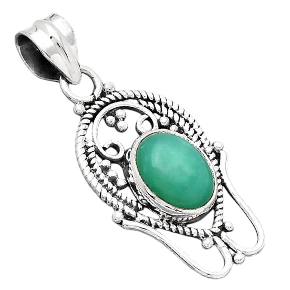 Natural Chrysoprase - Australia Pendant P-1681 SDP155032