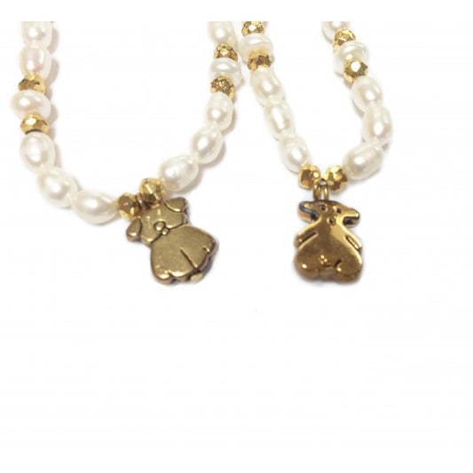 Pearls for Little Girls- Puppy Pendant on Freshwater Pearls from China-0