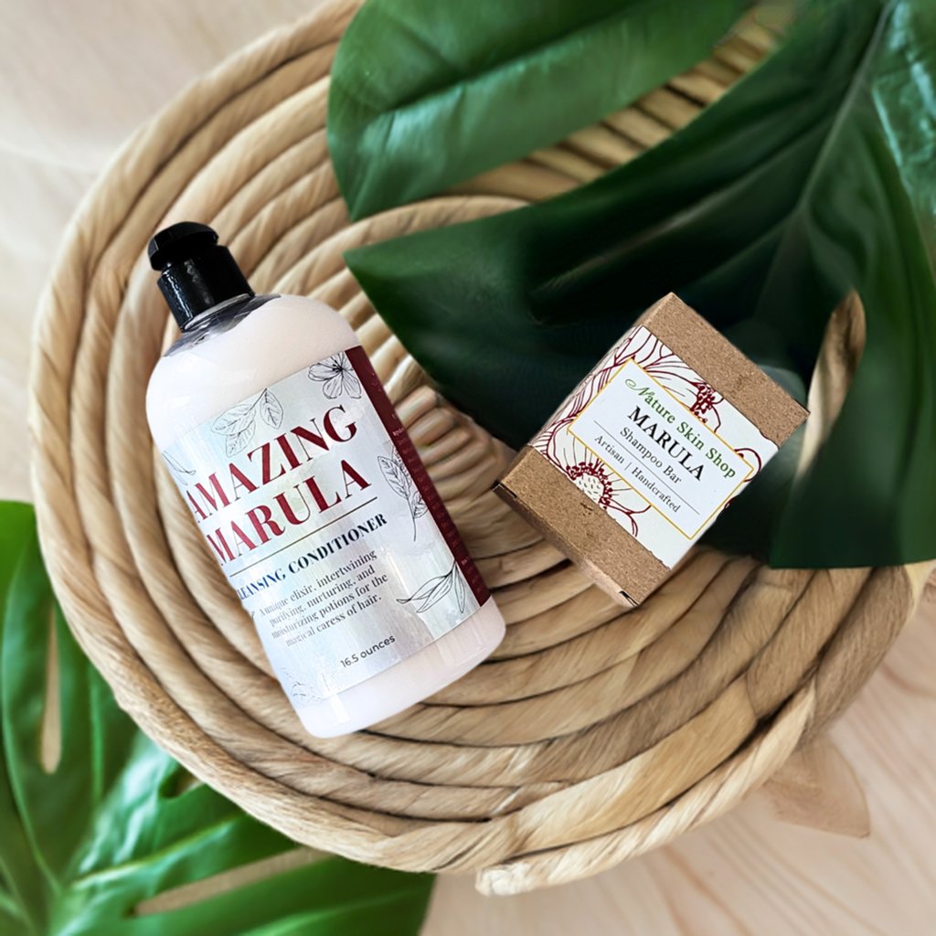 Amazing Marula Cleansing Conditioner ~ For Damage, Color Treated Hair