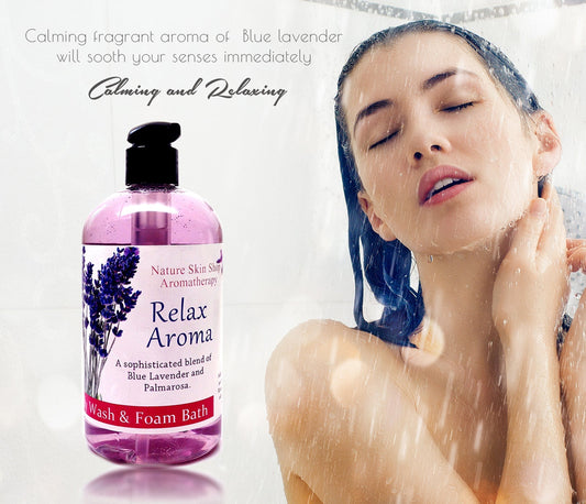 Aromatherapy Relax Lavender Shower Bath Gel