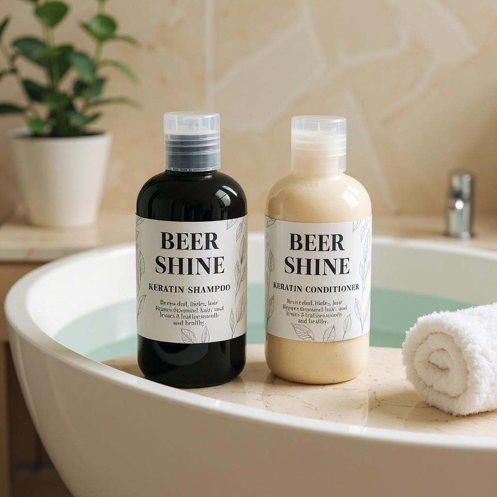 Beer & Keratin Strengthening Shampoo