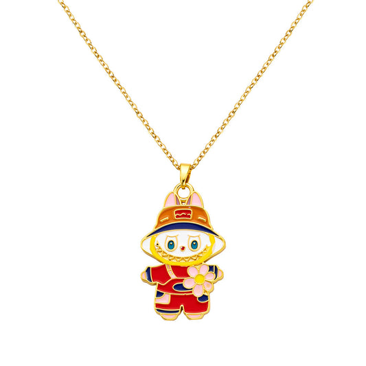 bts x Labubu Fall in Wild Necklace