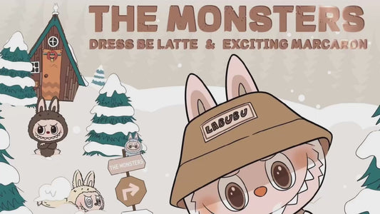 Labubu V1 THE MONSTERS Exciting Macaron - Toffee