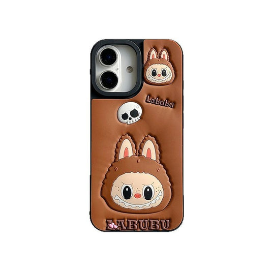 Cinnamon Marshmallow Labubu Phone Case