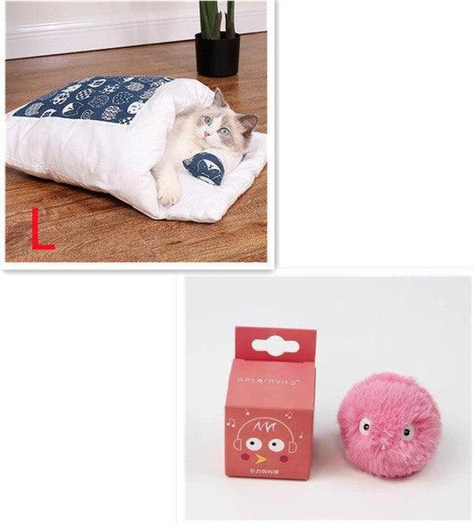 Cozy Cave Cat Bed