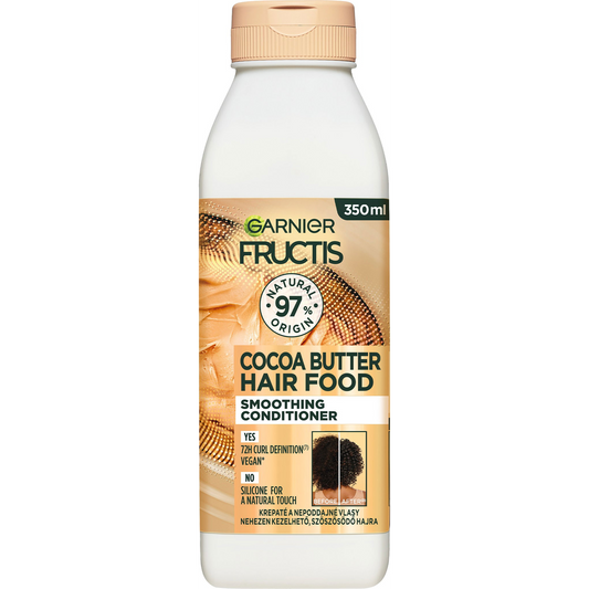 GARNIER Fructis Hair Food Cocoa Butter Conditioner 350 ml (3600542432559)