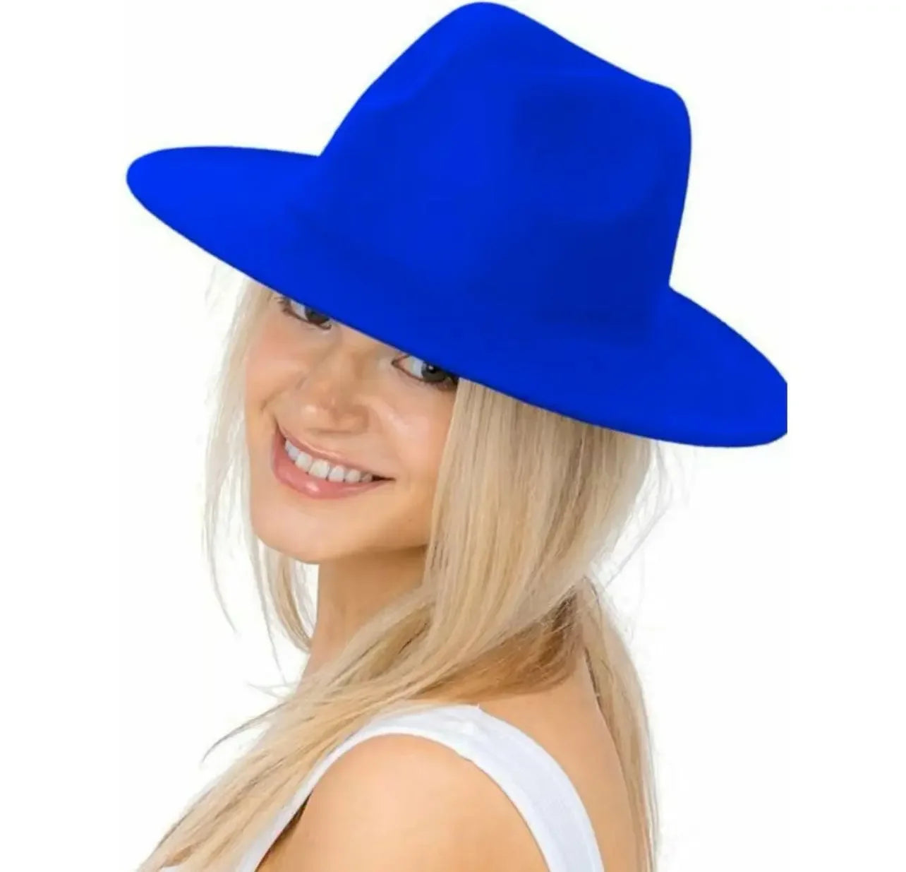 Stiff Solid Fedora Hat