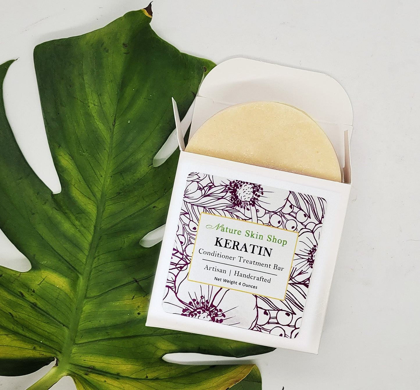 Hair Keratin Treatment In a Bar, Intense Hair Conditioner