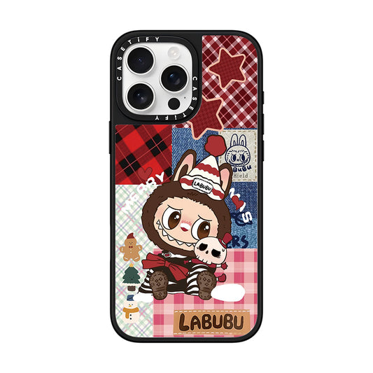 Labubu Cozy Patchwork Phone Case