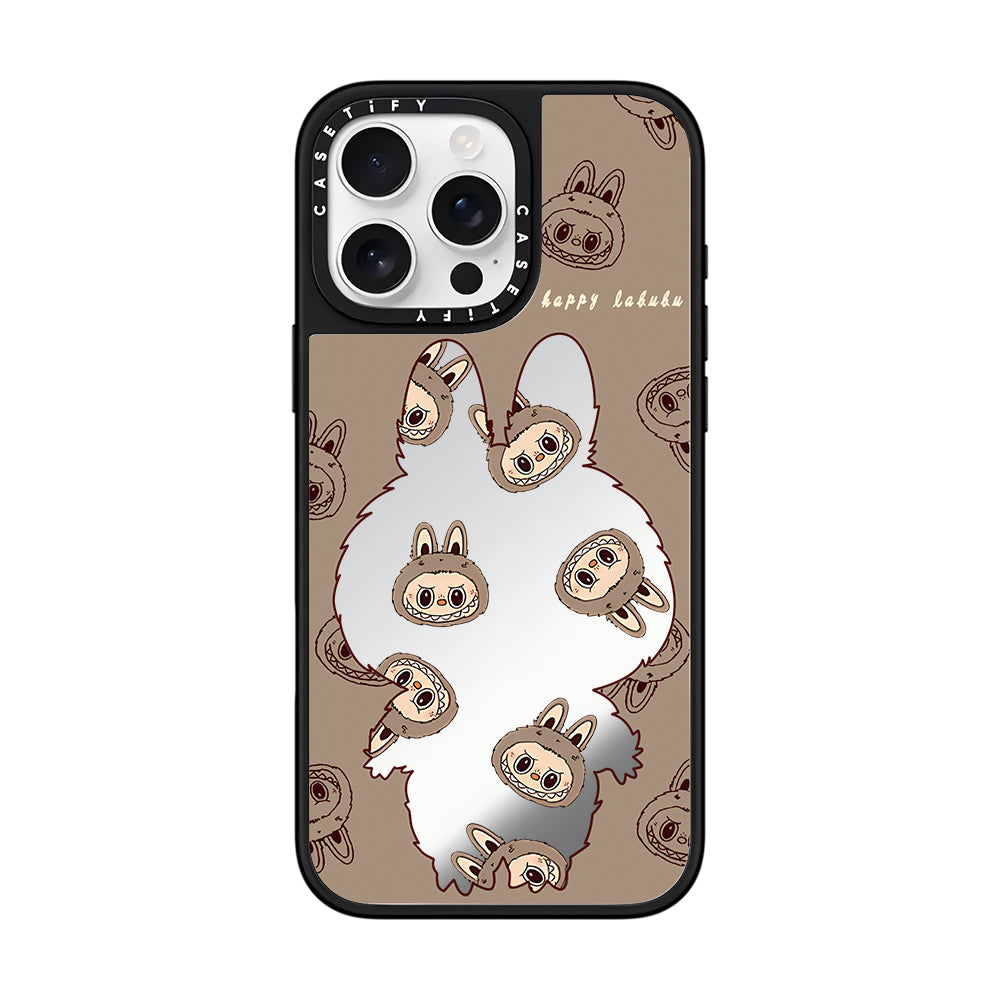 Labubu Graphic Silhouette Phone Case