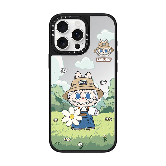 Labubu Green Meadow Phone Case