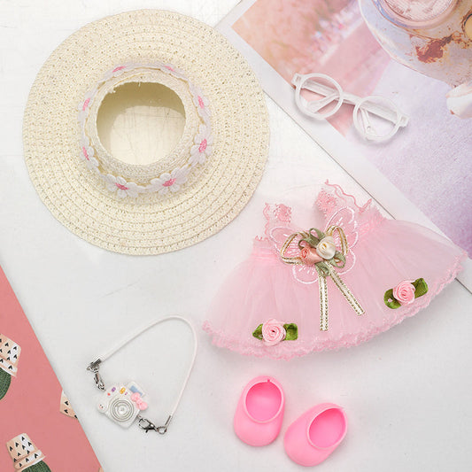 Labubu Pink Pasture Princess Outfit