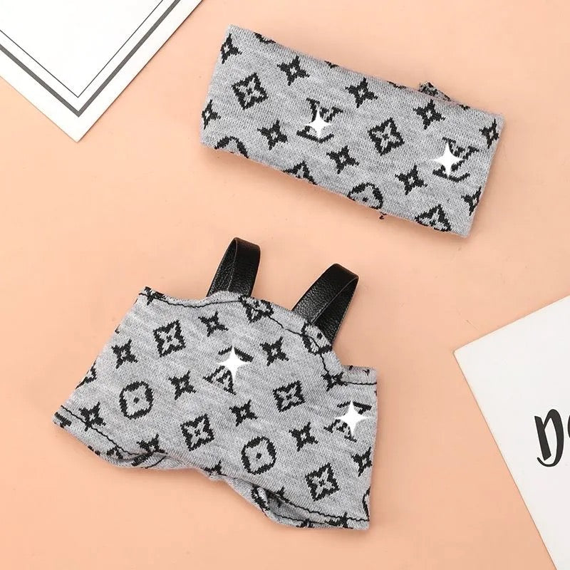 Labubu Posh Monogram Sleek Romper Outfit