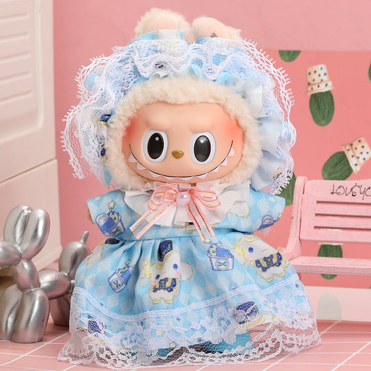 Labubu Sku Blue Princess Outfit
